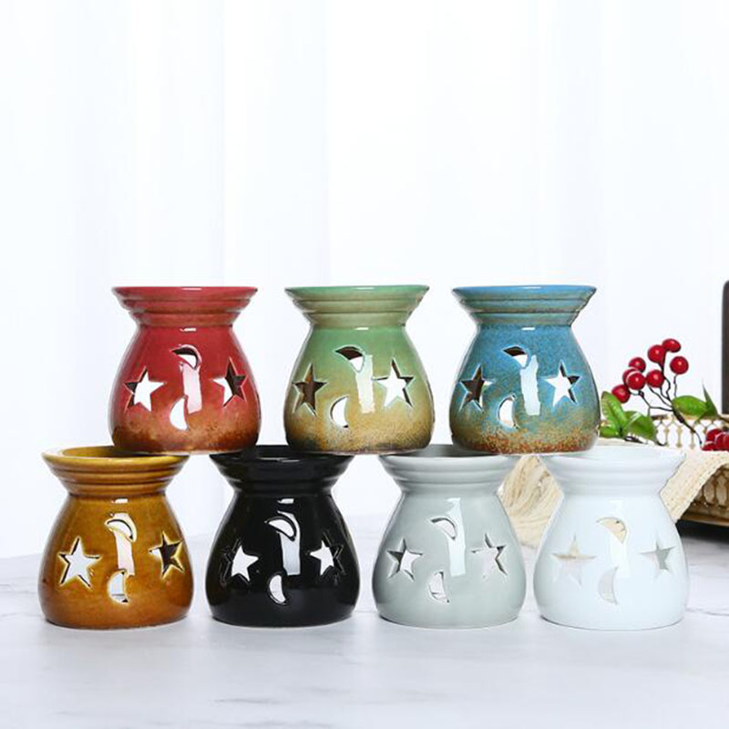 Candle Supplies Fragrance Oil - Fırın Dönüşüm Porselen Hollow Yıldız Ay