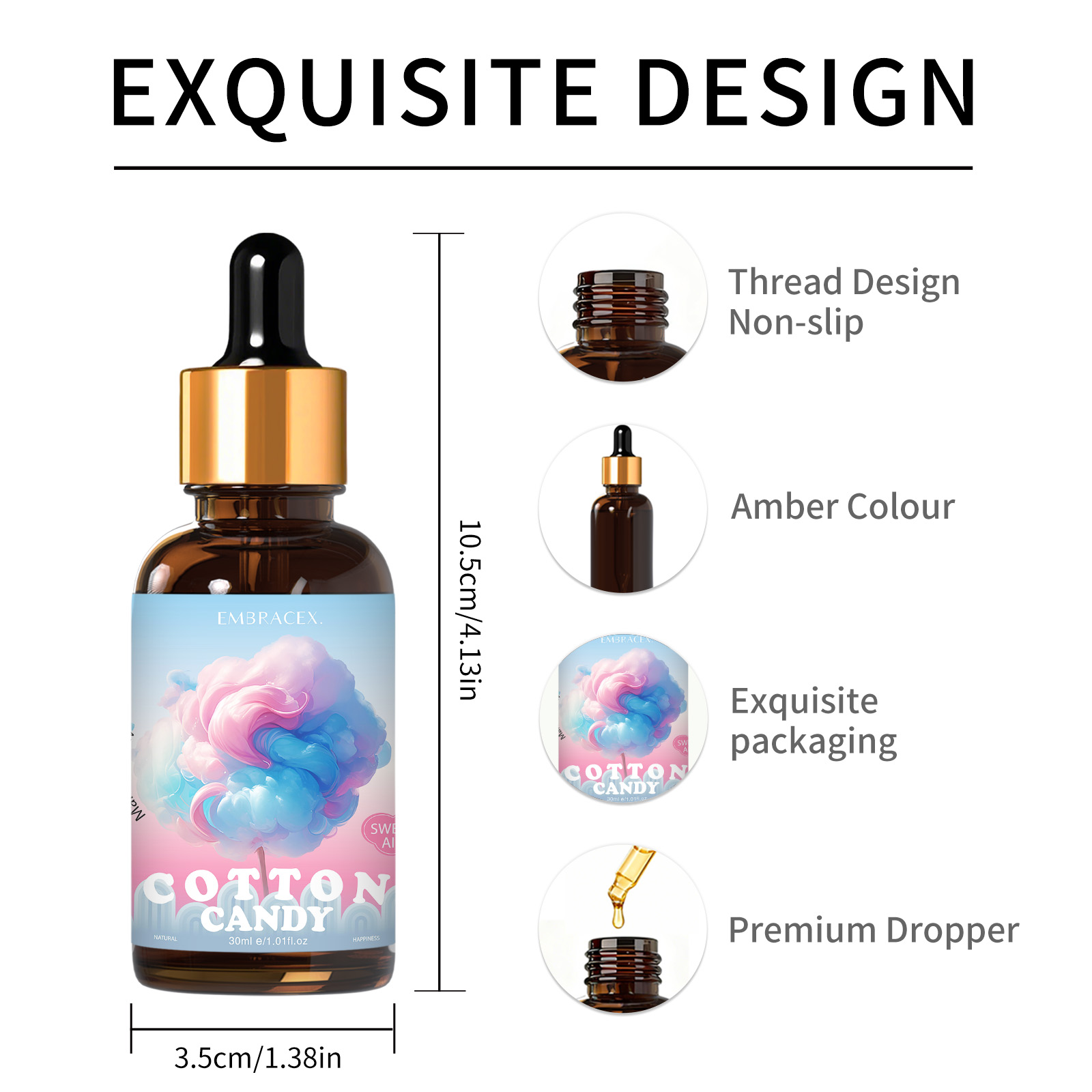 30ml Pamuk Şeker Esansiyel Yağ - Candle Supplies Fragrance Oil incelemesi ve fiyatı