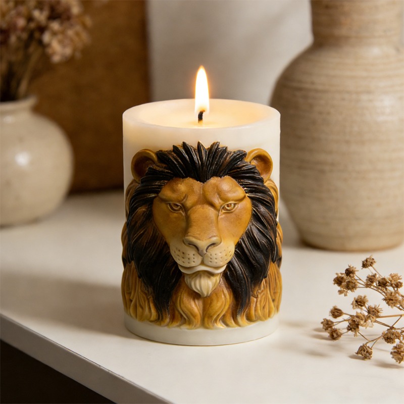 Hayvanlar Aslan Mum Kalıpları  - Luxury Candle Supplies Usa incelemesi ve fiyatı
