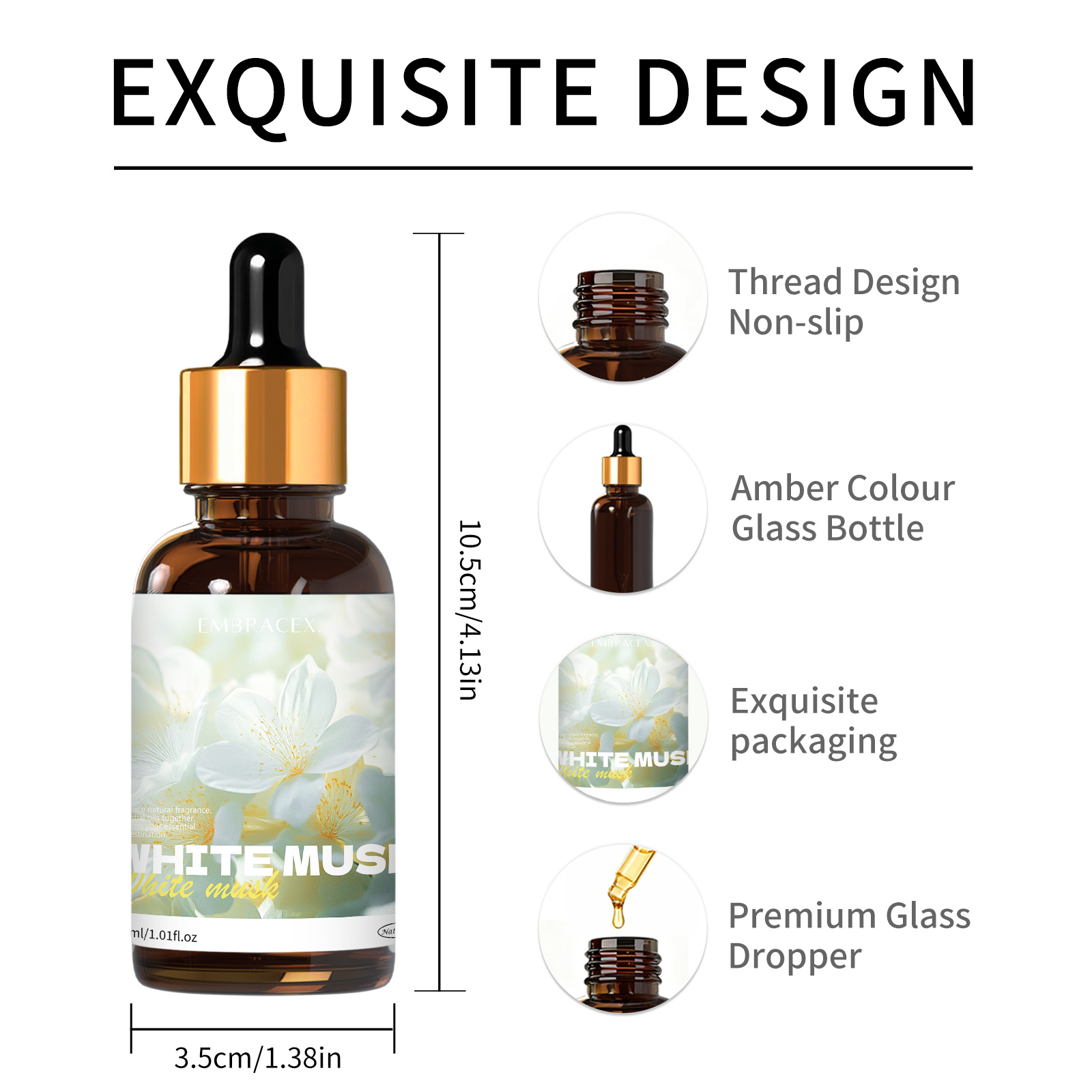 30ml Beyaz Misk Esansiyel Yağı - Candle Supplies Fragrance Oil incelemesi ve fiyatı