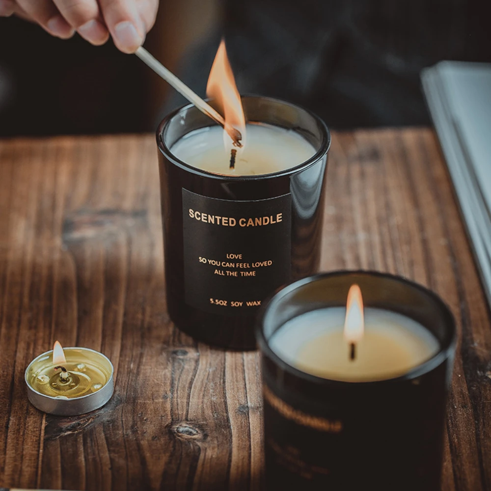 Lüks Cam Mum Kavanoz Siyah Bey - Luxury Candle Supplies Usa incelemesi ve fiyatı