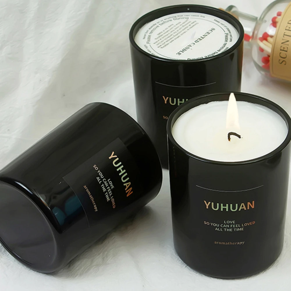 Lüks Cam Mum Kavanoz Siyah Bey - Luxury Candle Supplies Usa incelemesi ve fiyatı