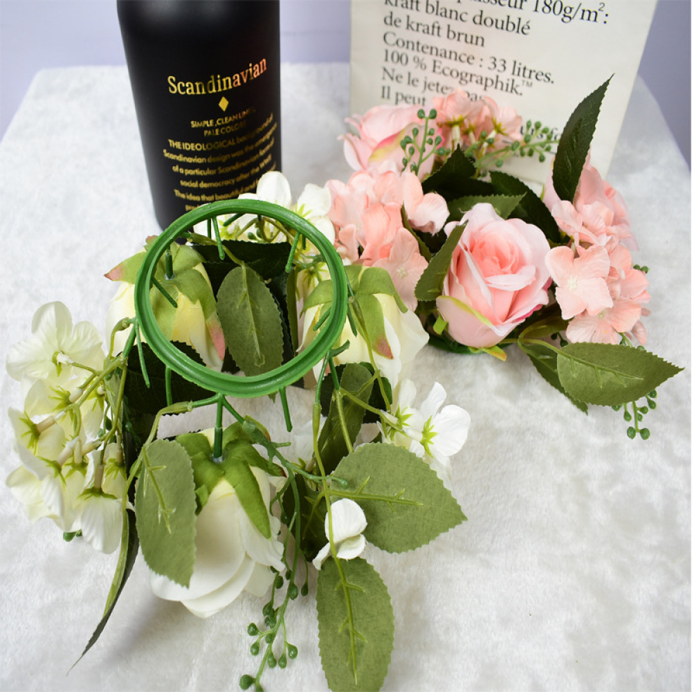 Gerçekçi Gül Çelengi Çiçek Dek - Luxury Candle Supplies Usa incelemesi ve fiyatı